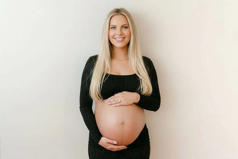 Gravid kvinde i tredje trimester